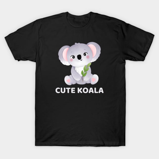 Cute koala T-Shirt by Sabkk